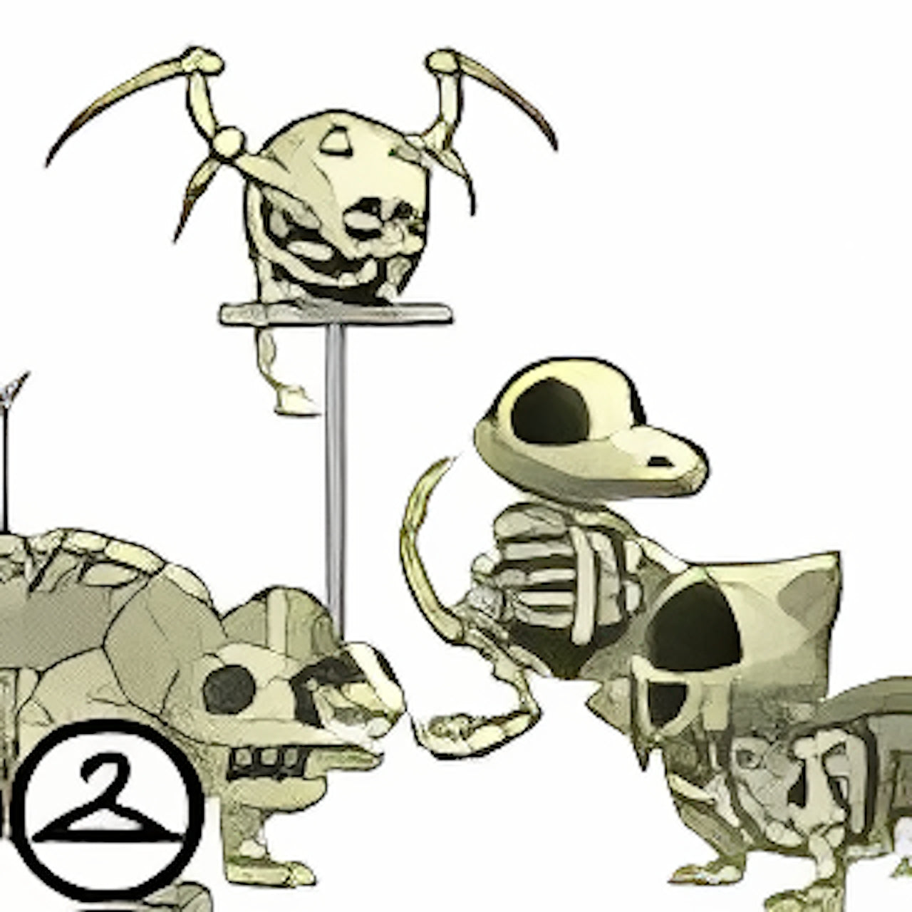 Skeletal Petpets Foreground