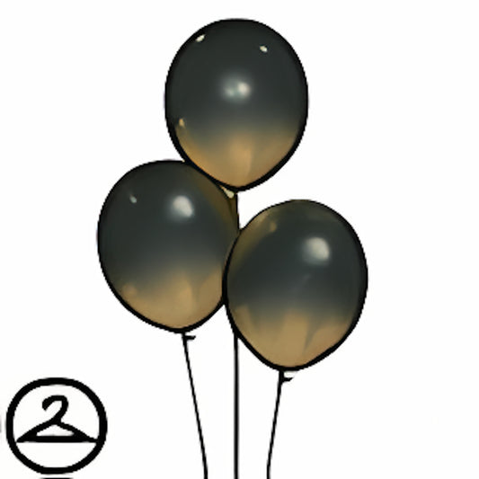 Sparkling Balloons Foreground