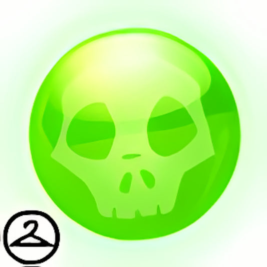 Floating Skull Bubble