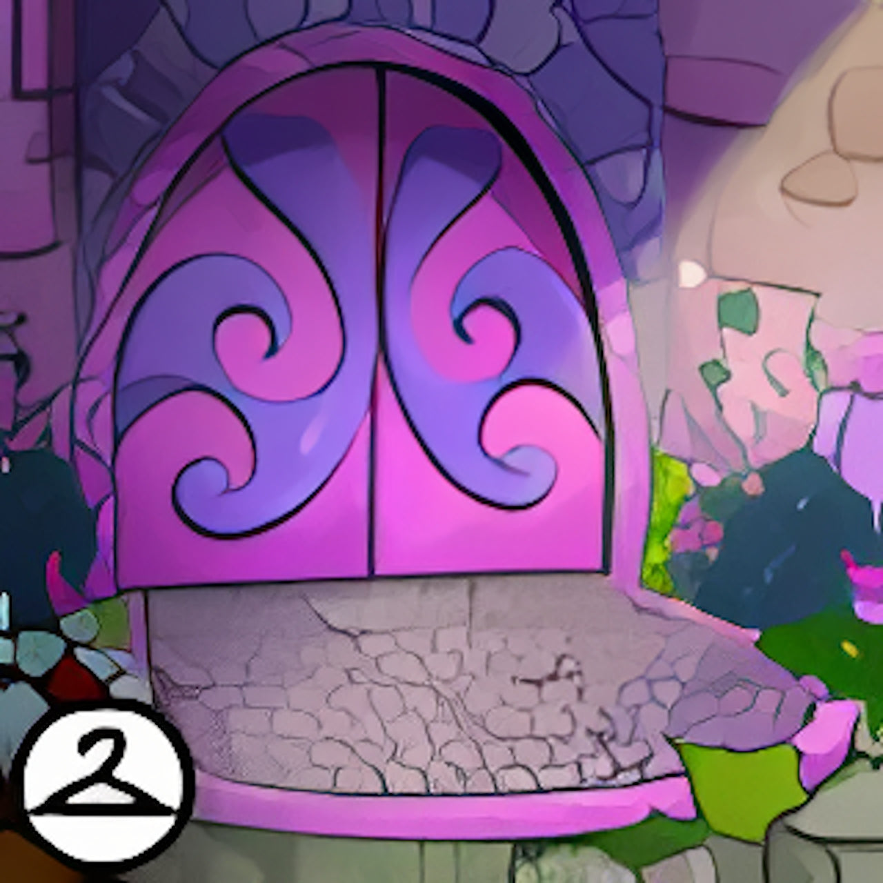 Entrance to Fyoras Castle Background