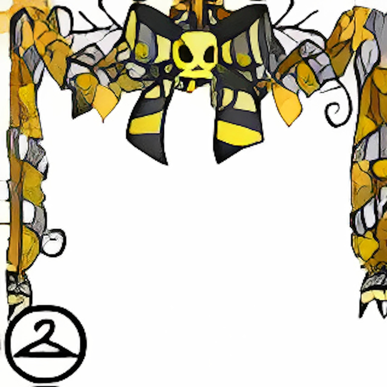 Dyeworks Yellow: Dreary Holiday Garland