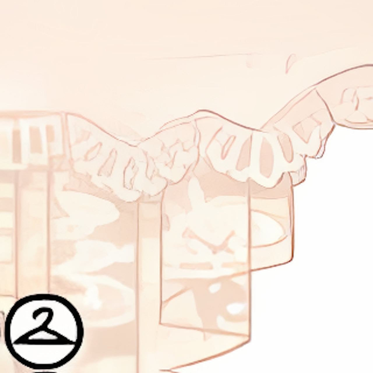 Lace Curtain Garland