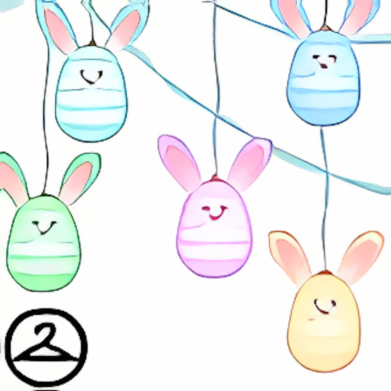 Bunny String Lights