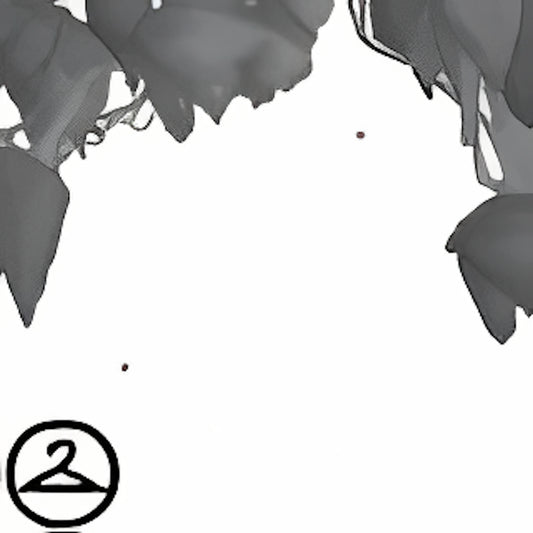 Dyeworks Black: Cherry Blossom Garland