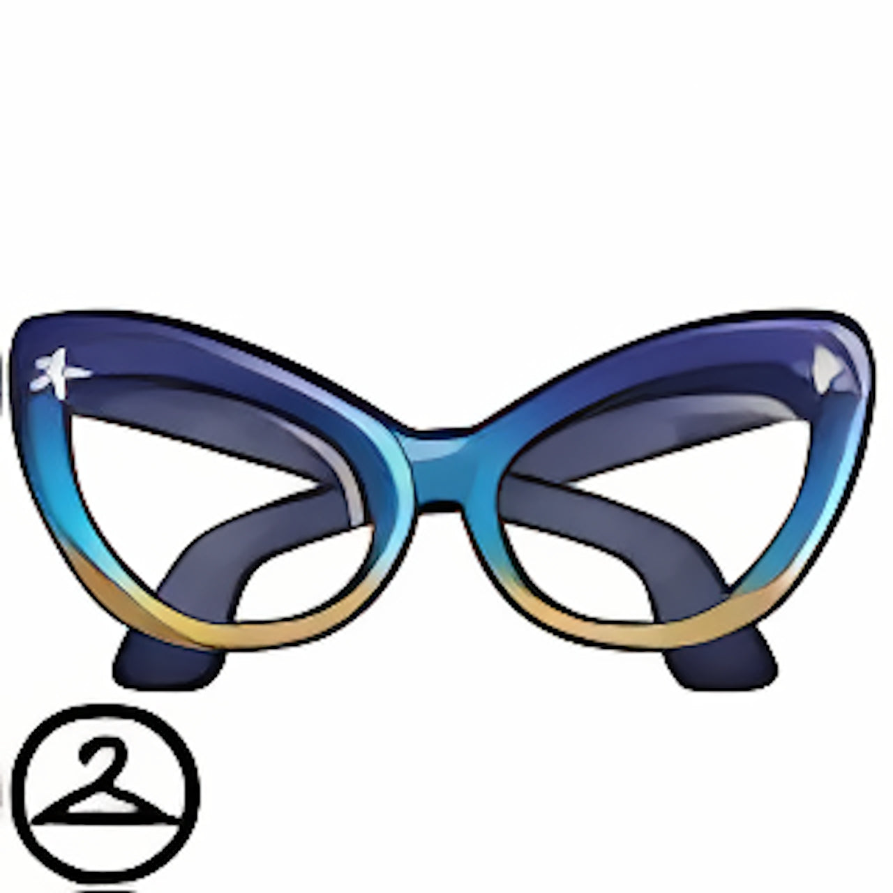 Stormy Ombre Glasses