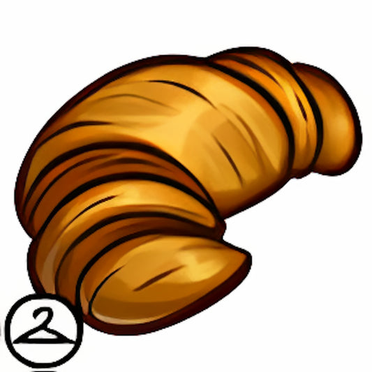 Freshly Baked Buttery Croissant
