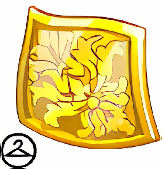 Golden Damask Shield