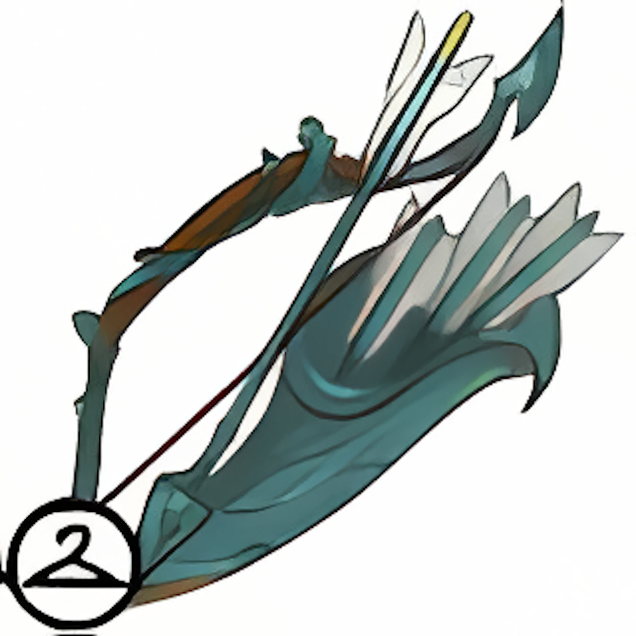 Forest Huntress Bow and Arrows