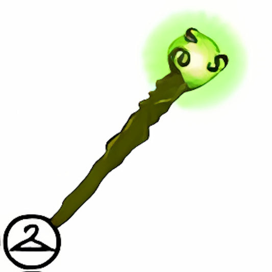 Magical Green Staff
