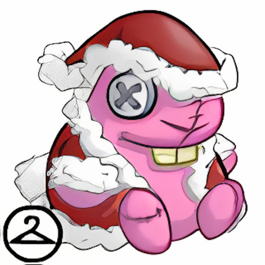 Handheld Christmas Meepit Plushie