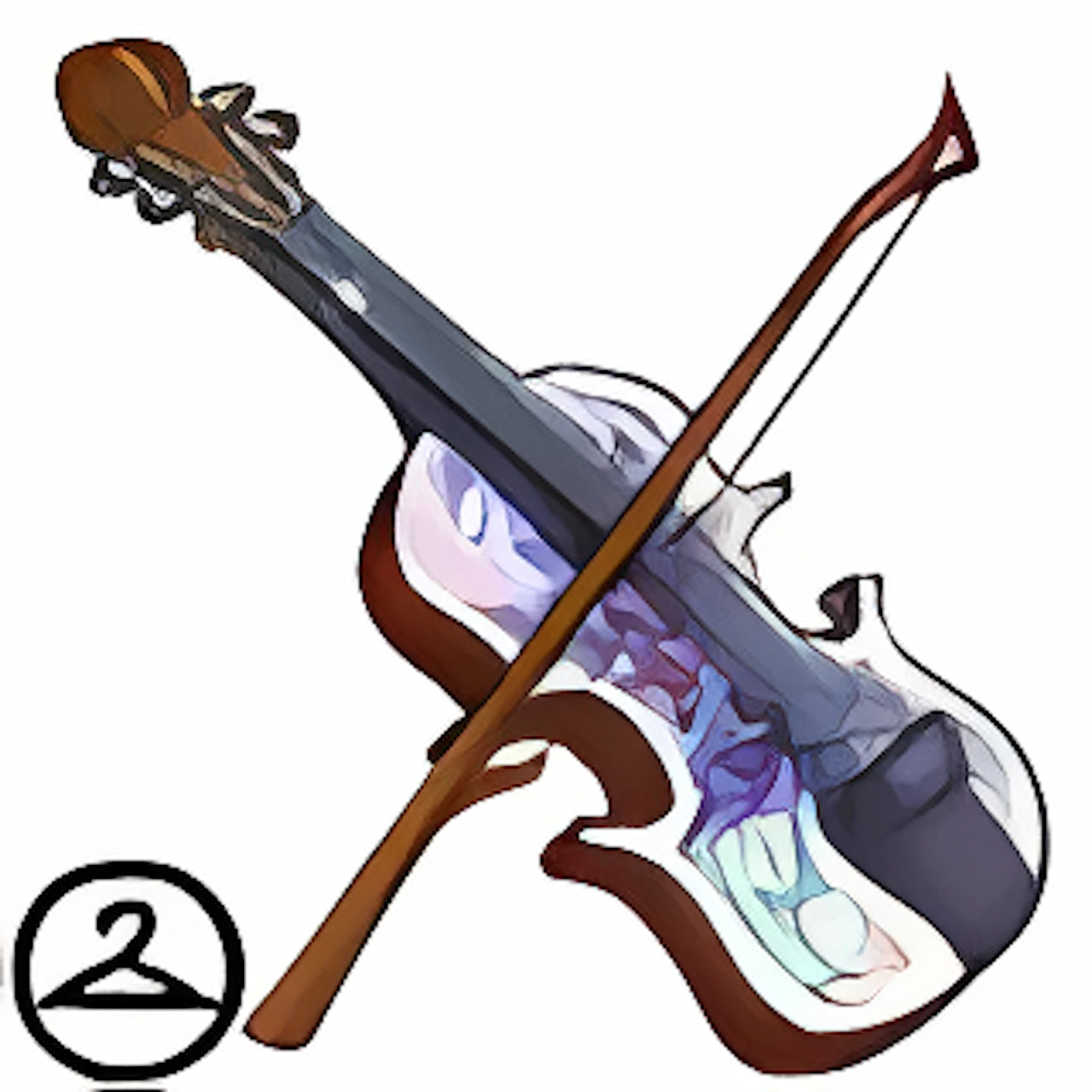 Mosaic Violin