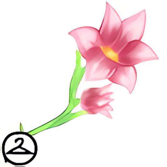 Glass Lily Staff