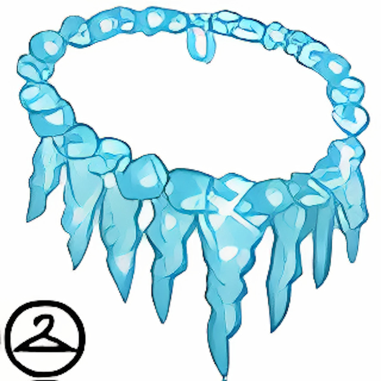 Sparkling Icicle Necklace