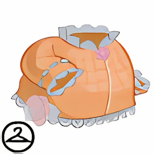 Dyeworks Orange: Baby Spring Jumper