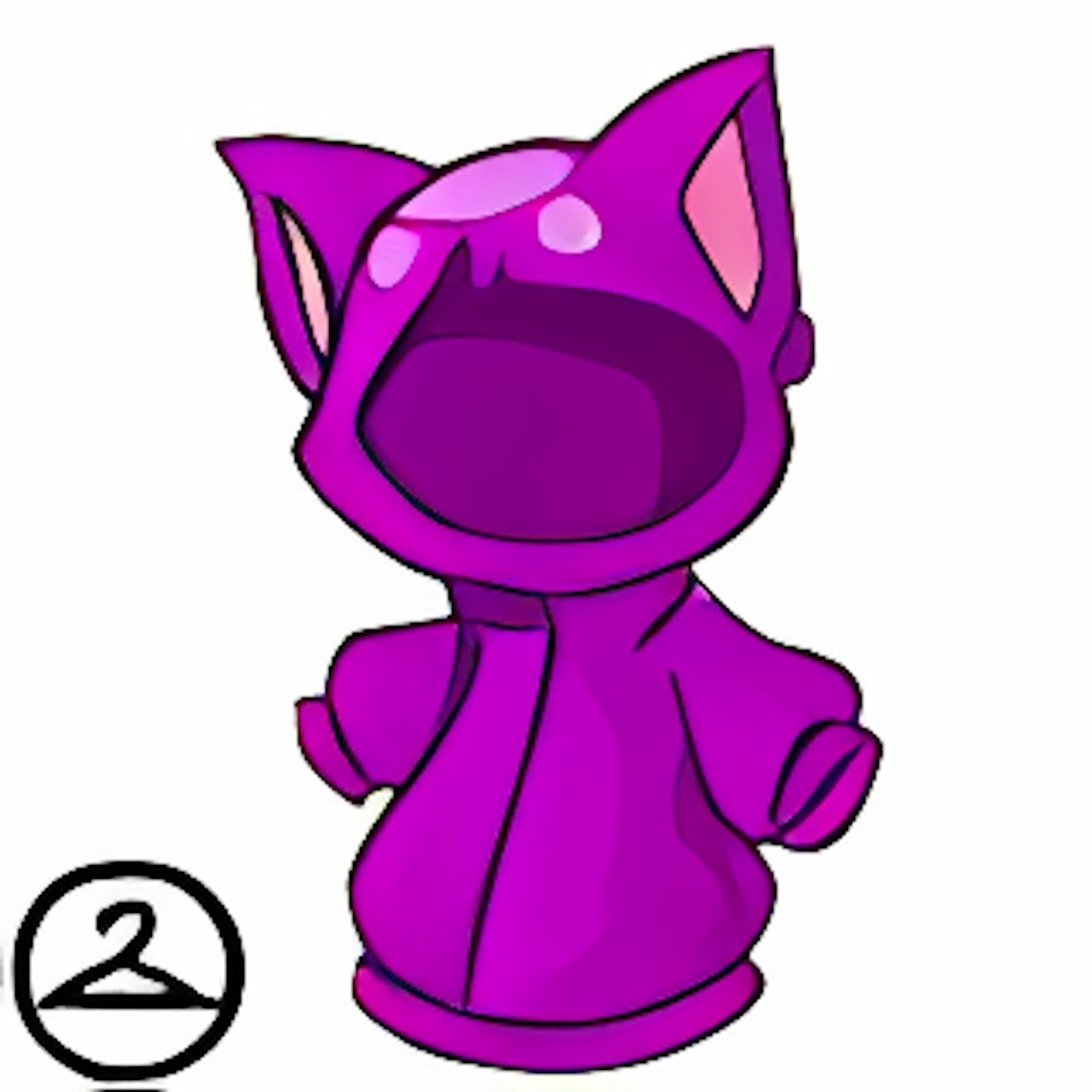 Dyeworks Purple: Blue Kadoatie Hoodie
