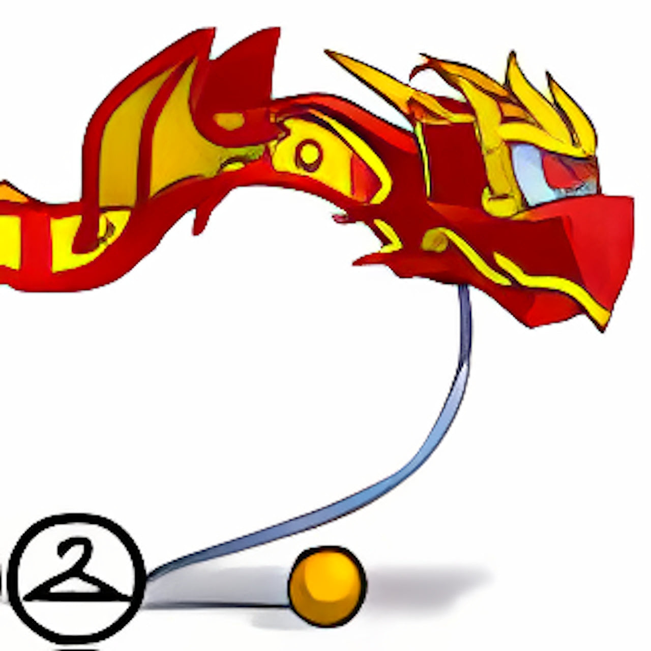 MiniMME14-S2b: Crimson Cyodrake Kite