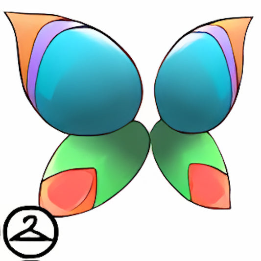 MME11-S3c: Rainbow Carmariller Wings