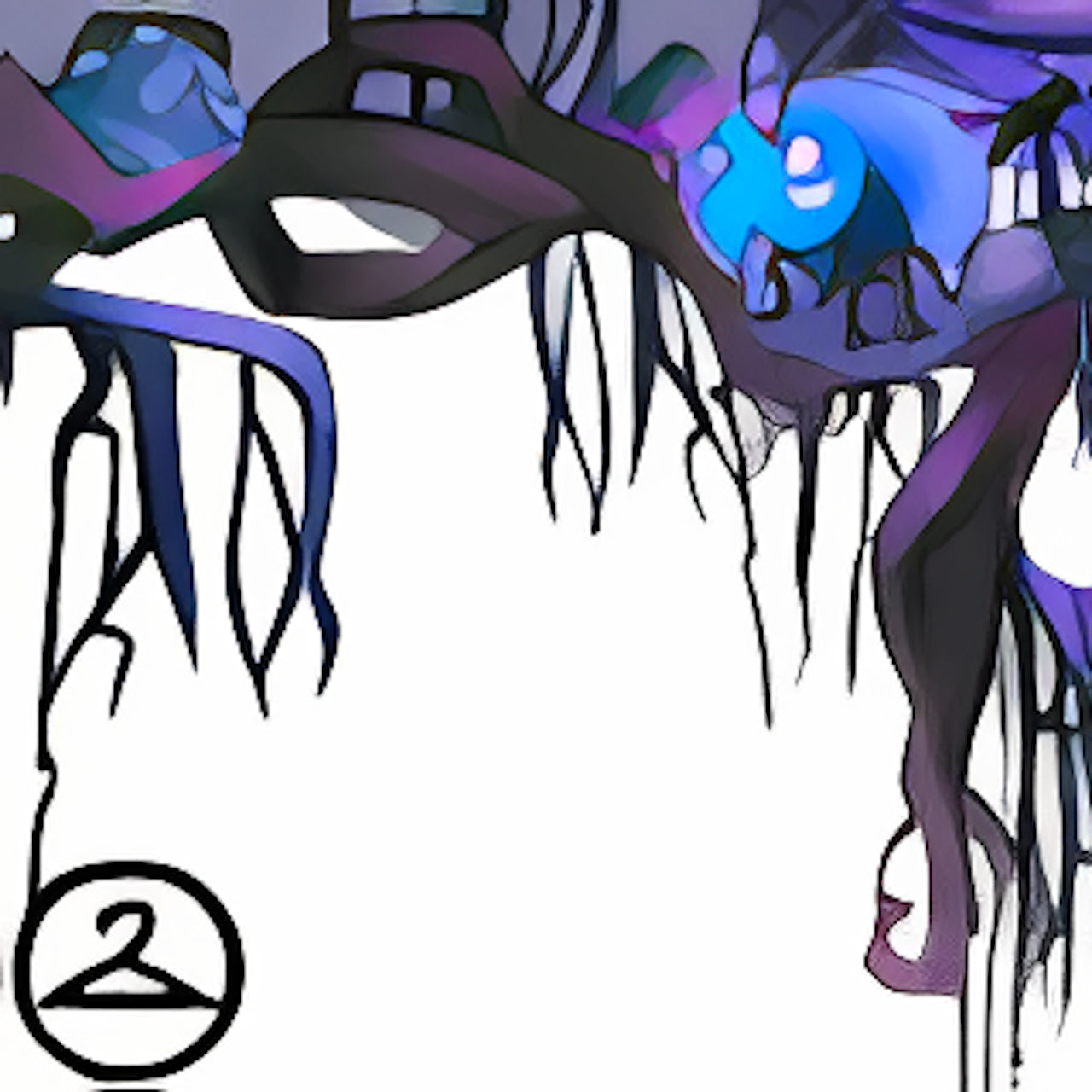 MME16-S2a: Menacing Tree Vine Garland