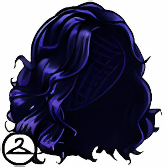 MME18-S3: Gothic Evening Wig