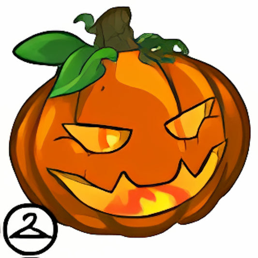 MME3-S1: Raging Jack-o-Lantern Helmet