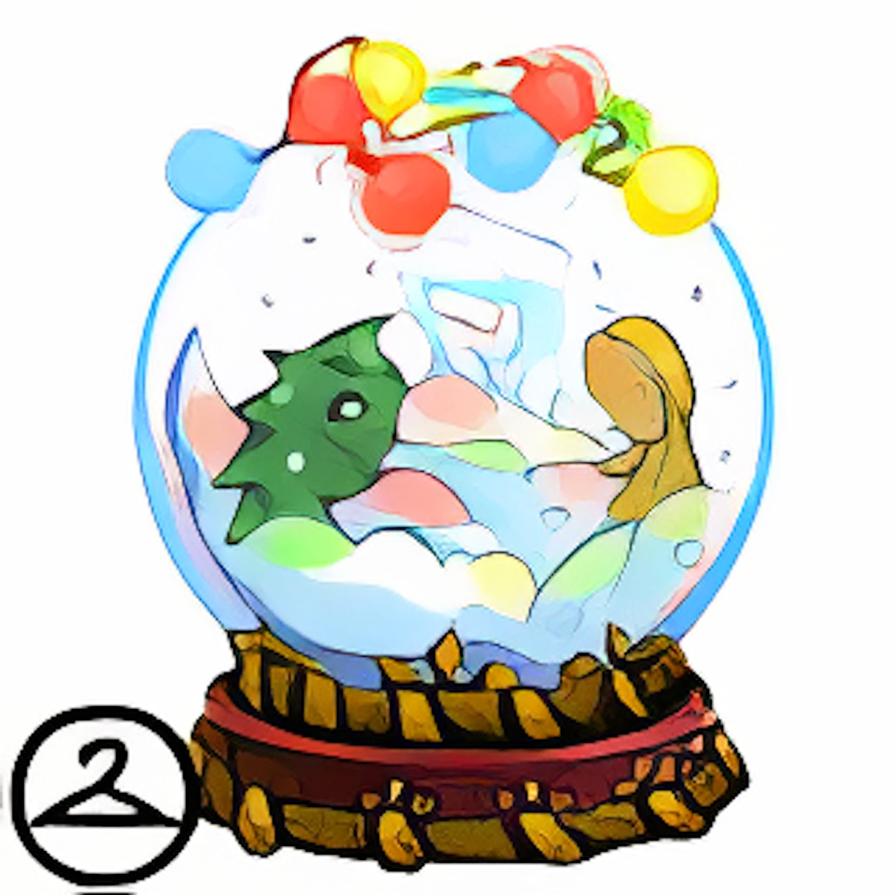 Premium Collectible: Jolly Petpets Snowglobe