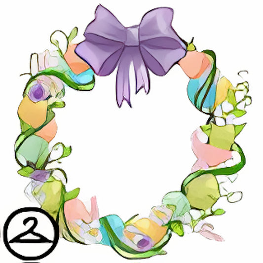 Premium Collectible: Pastel Negg Wreath