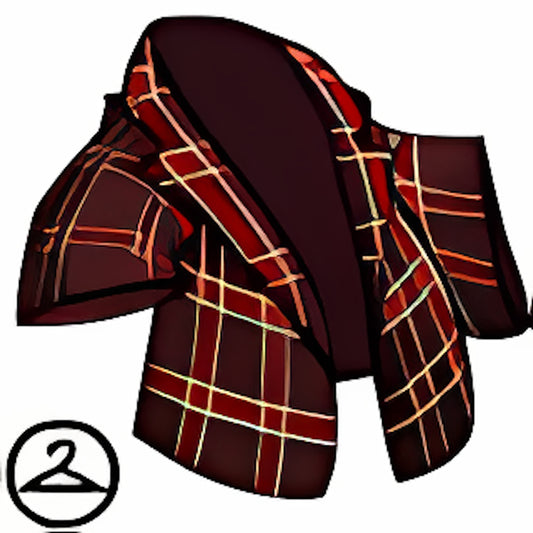 Snazzy Plaid Valentine Coat