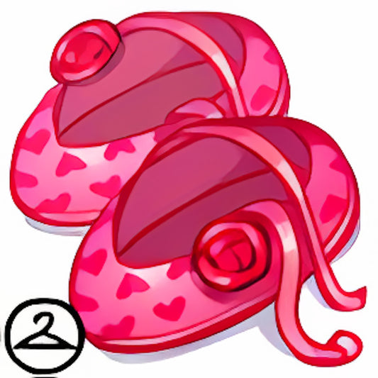 Baby Valentine Heart Shoes