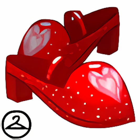 Pretty Valentine Shoes