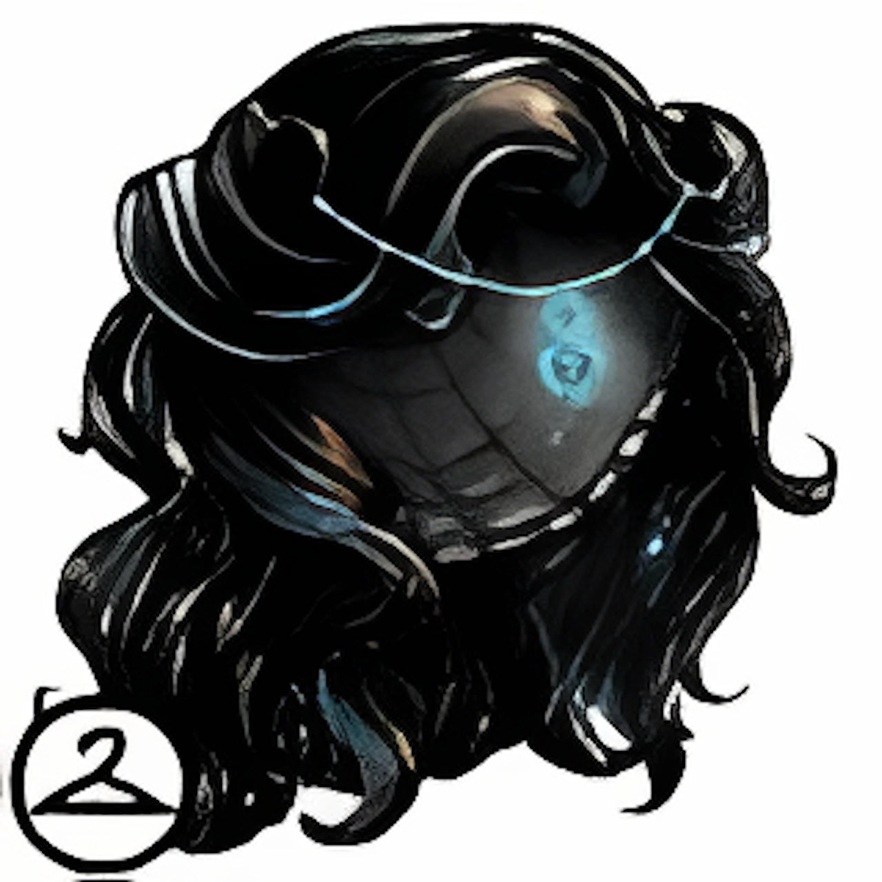 Dyeworks Black: Star Dust Wig