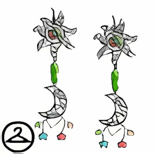 Sun and Moon Earrings
