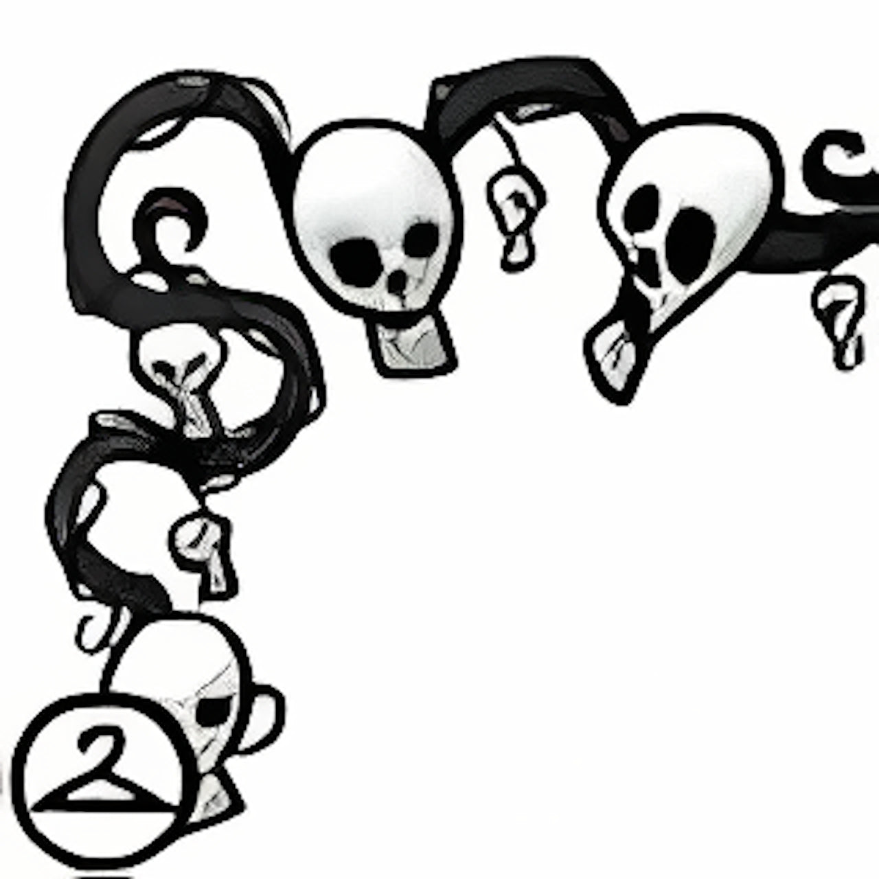 Skull String Lights