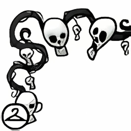 Skull String Lights