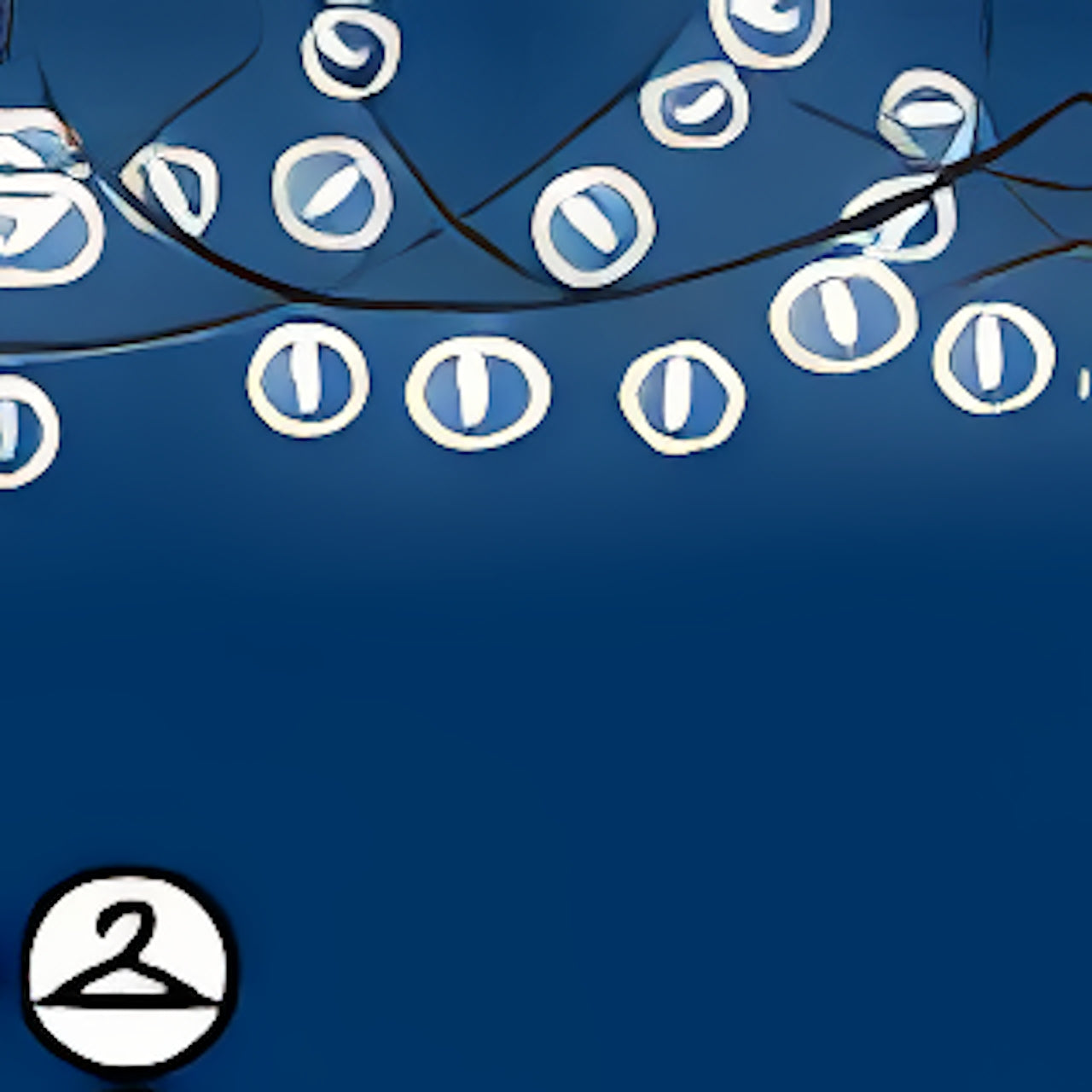 White Bright String Lights