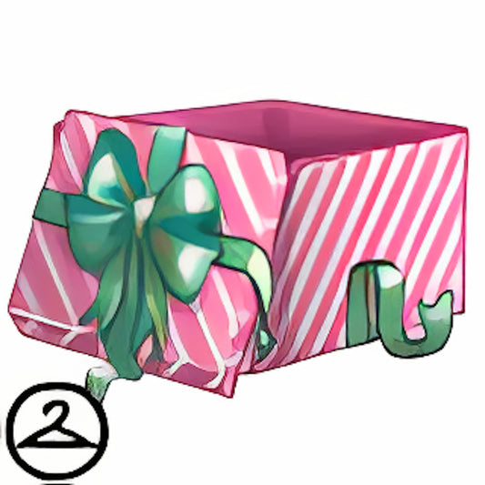Dyeworks Pink: Baby in a Present Box