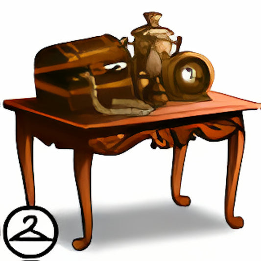 Table of Antique Treasures