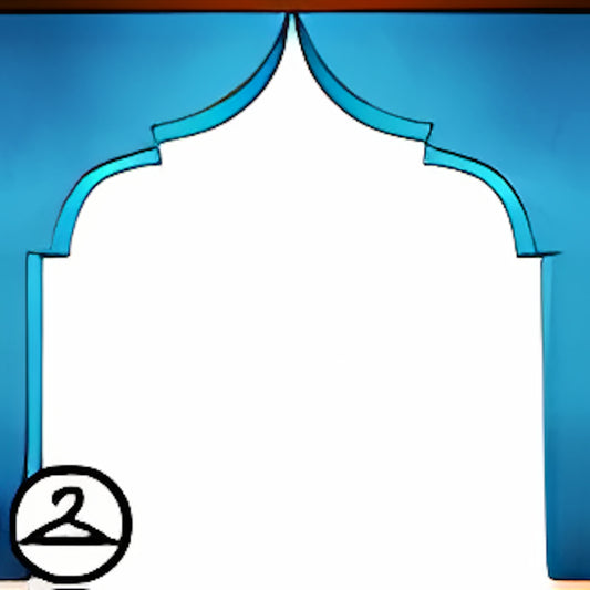 Blue Stone Archway Frame