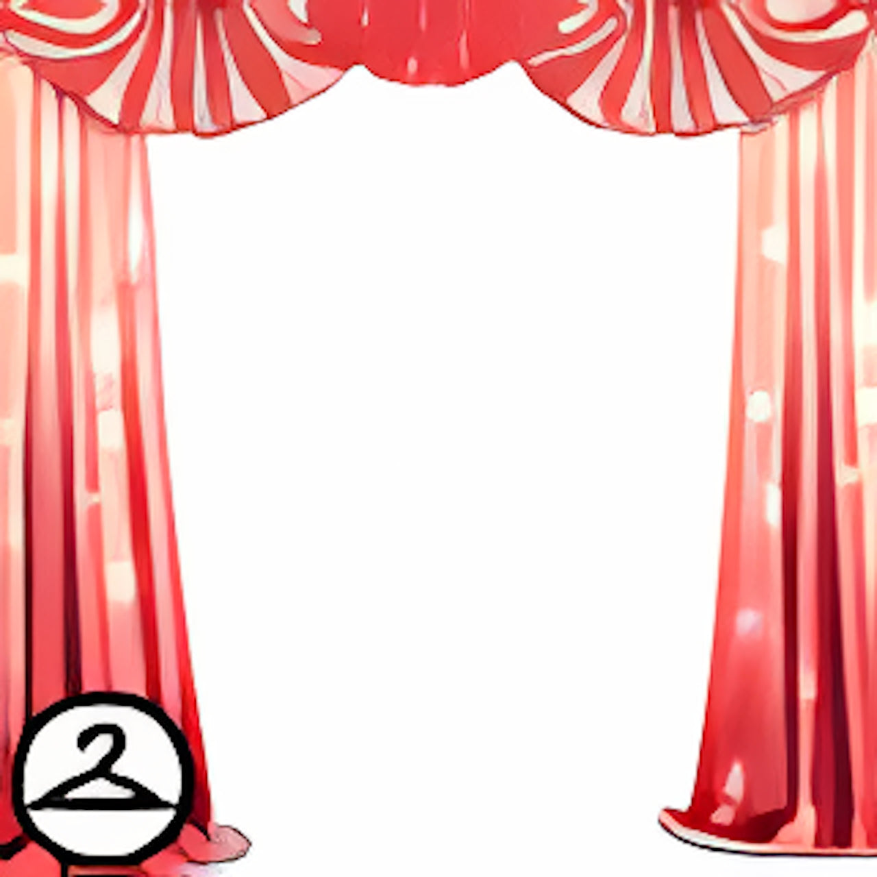 Lighted Chiffon Curtains