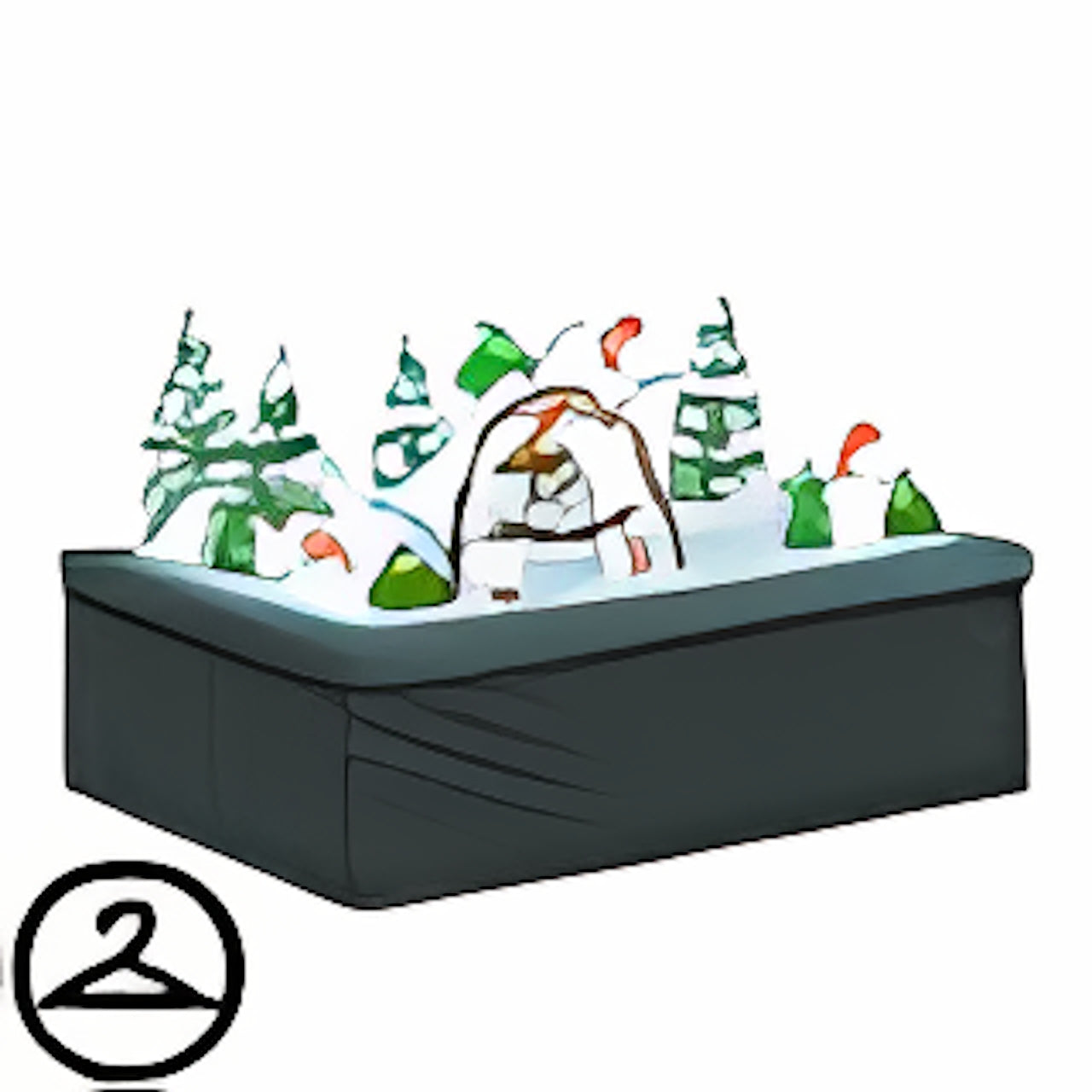 Winter Faerie Garden
