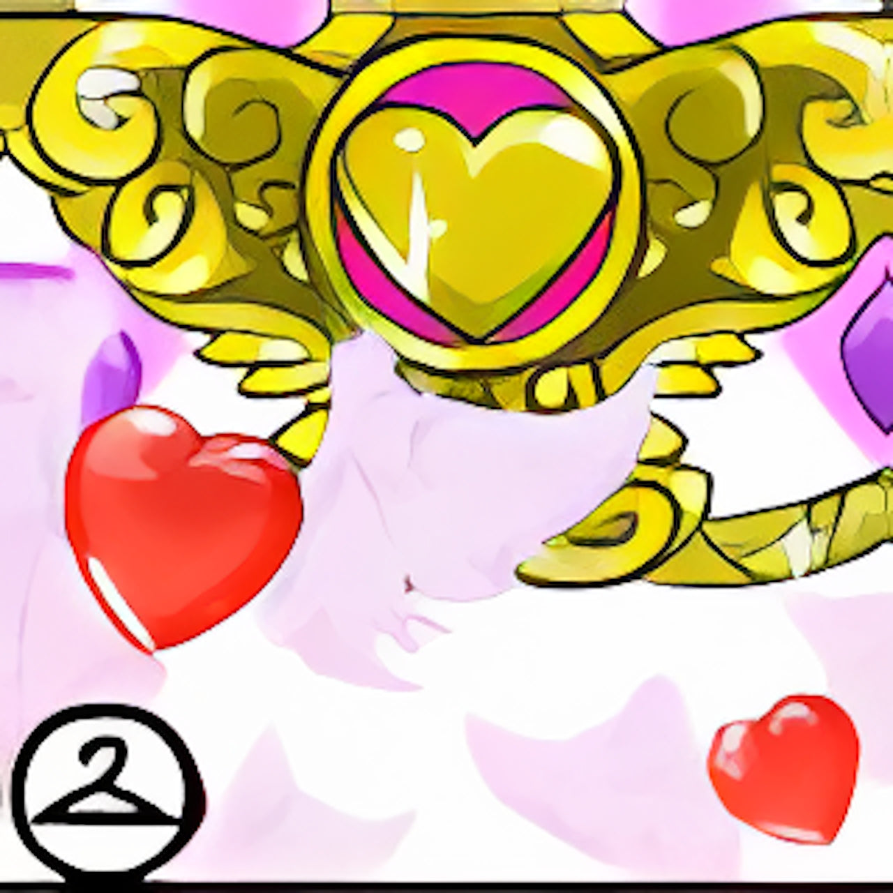Winged Hearts Garland