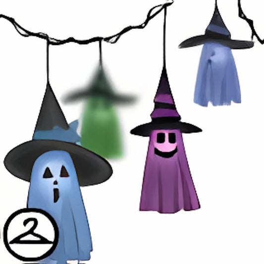 Premium Collectible: Ghoulish Ghosts Garland