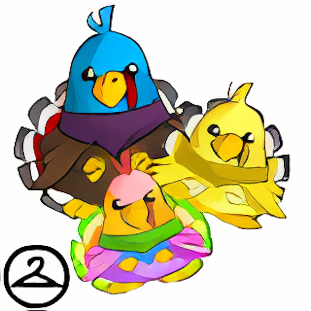 Gobbler Nesting Dolls