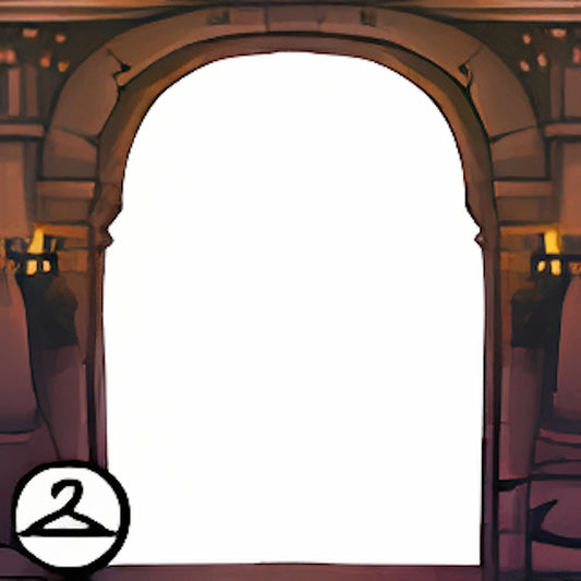 Grand Arch with Flaming Torches