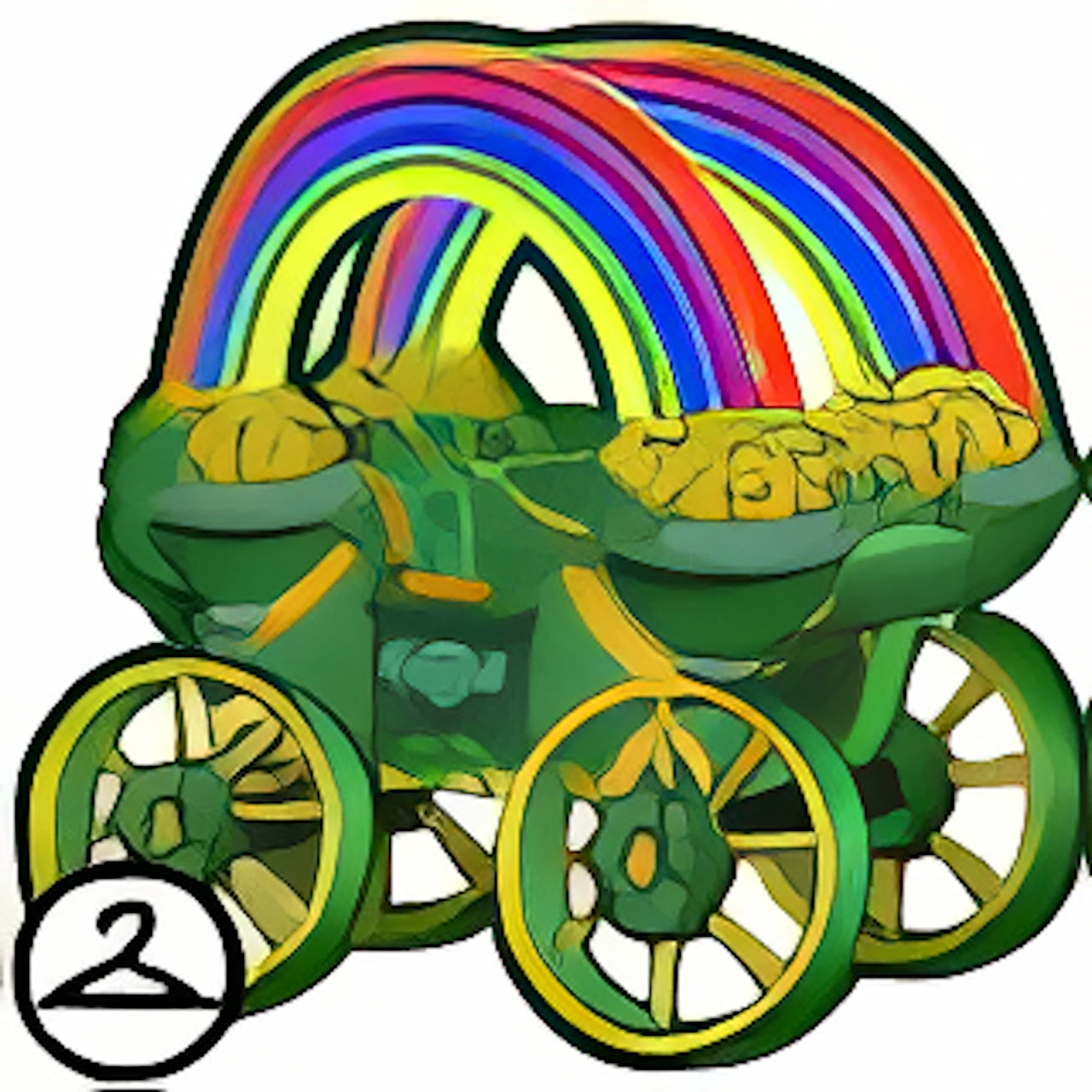 Premium Collectible: Lucky Emerald Carriage