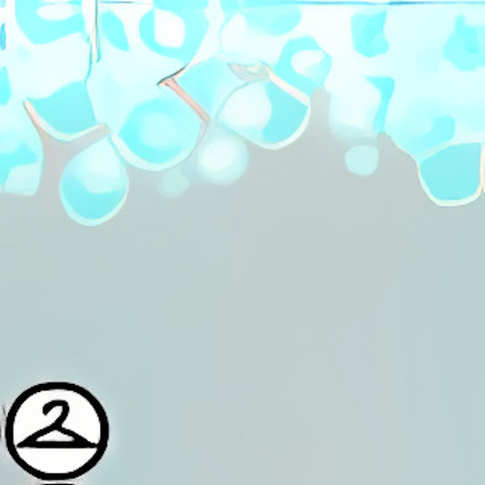 Dyeworks Blue: Golden Scattered Light Garland