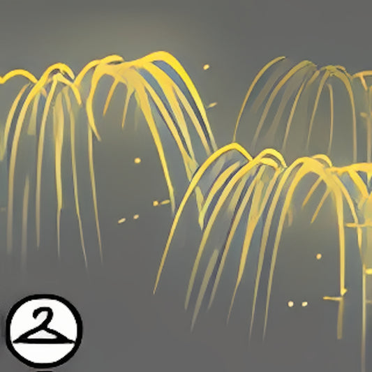 Dyeworks Gold: Waterfall Fireworks Effect