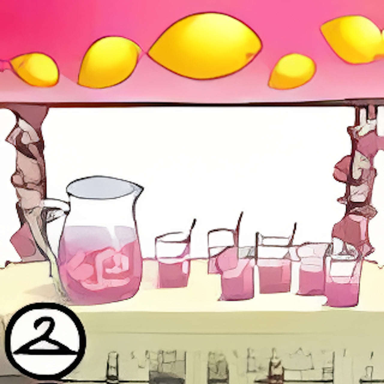Pink Lemonade Stand Foreground