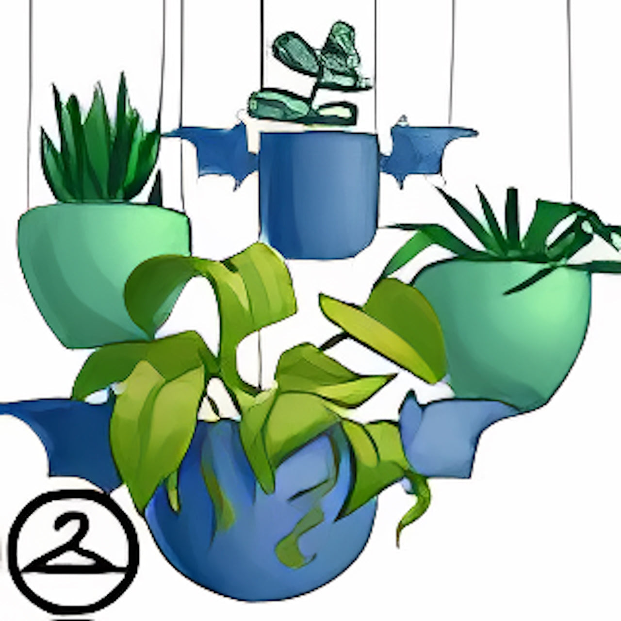 Shoyru Hanging Planters