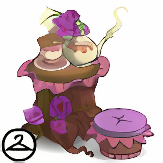 Tree Stump Tea Party