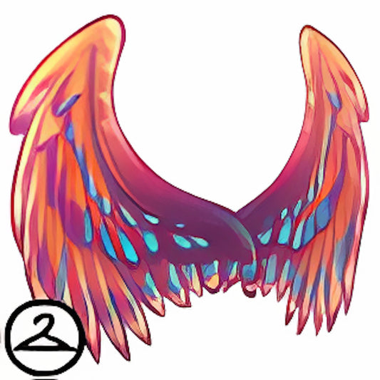 Radiant Jewel Toned Wings